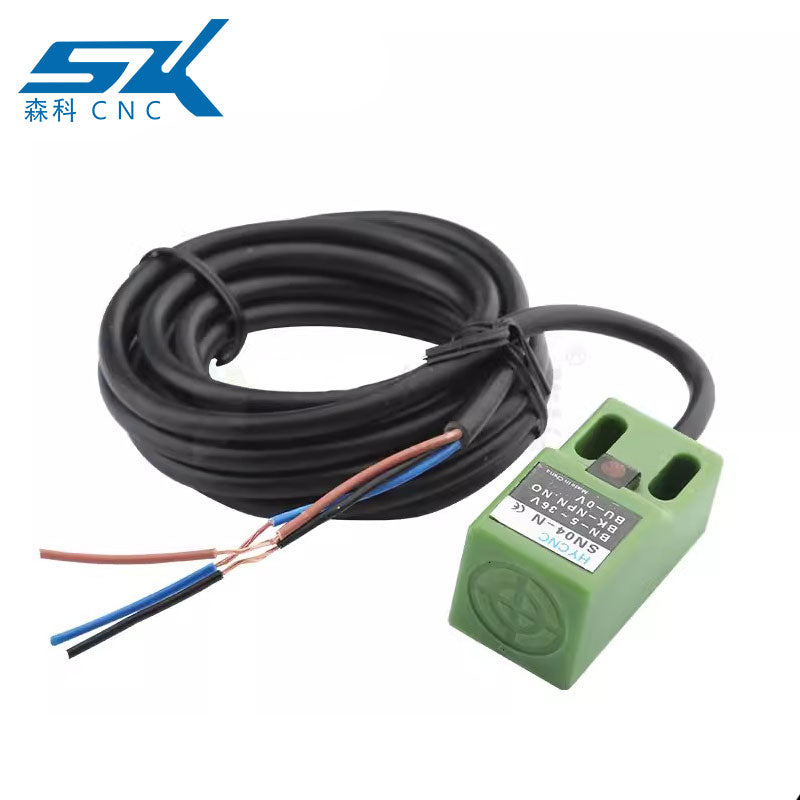 Machine tool electric induction sensor photoelectric trip limit switch