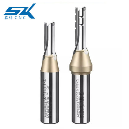 arden tct 12.7mm 3 flutes straight trimming end mill milling cutter wood router bit