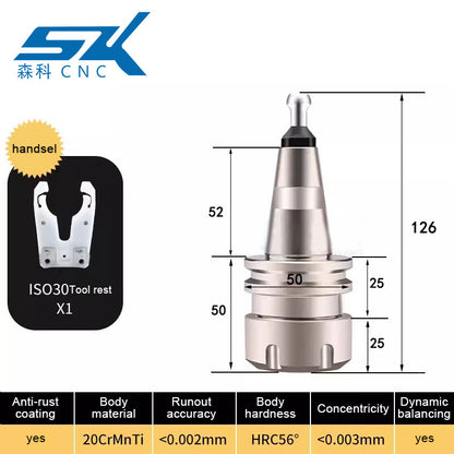 iso30 cnc router machine tool holder