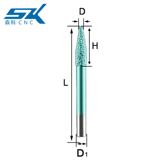 Compound brazing tool cnc cutting tool stone engraving router bits