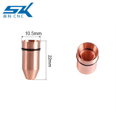 fiber laser cutting head nozzles