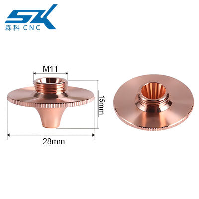 fiber laser cutting head nozzles