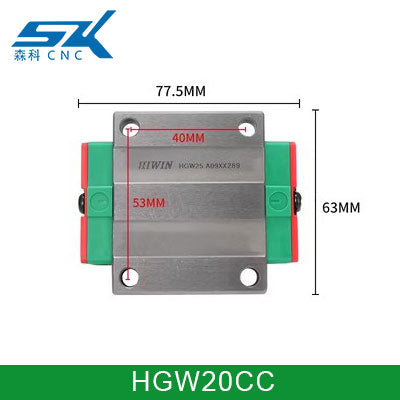 Hiwin original linear motion guide rail block